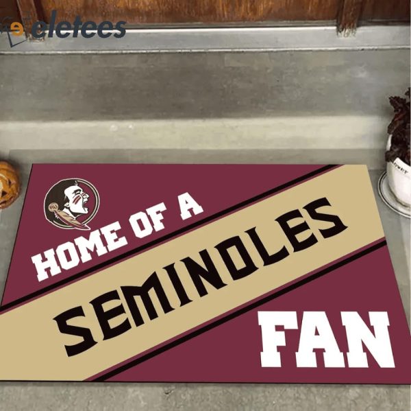 Home Of A FSU Fan Doormat