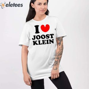 I Love Joost Klein Shirt 4