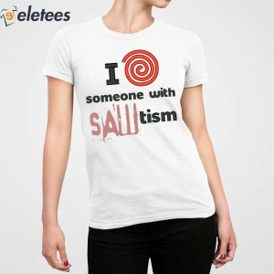 I Spiral Heart Someone With Autism Shirt 5