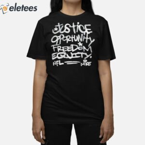 Inspire Change Justice Opportunity Equity Freedom 2023 Shirt 3