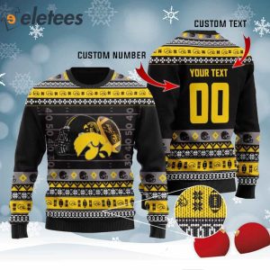 Iowa hawkeye ugly on sale sweater