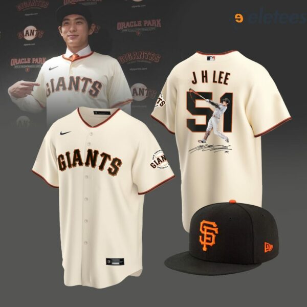 J H Lee SF Giants Signature Jersey