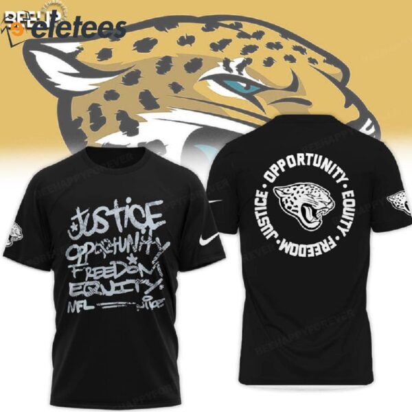 Jaguars Justice Opportunity Equity Freedom Hoodie