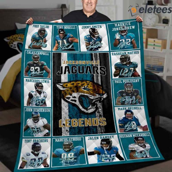 Jaguars Legends Blanket