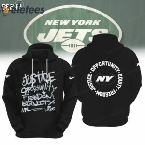 Jets Justice Opportunity Equity Freedom Hoodie
