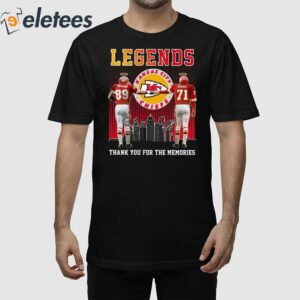 KC Chiefs Legends Otis Taylor Ed Budde Shirt 1