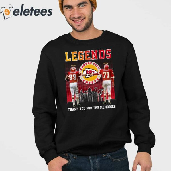 KC Chiefs Legends Otis Taylor Ed Budde Shirt