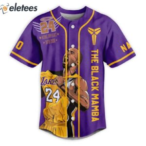 Kobe Bryant Mamba Spirit Stays With Us Forever Personalized Baseball Jersey 2