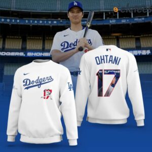 LA Dodgers Ohtani 17 Baseball Shirt 1