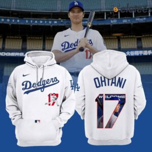 LA Dodgers Ohtani 17 Baseball Shirt 3