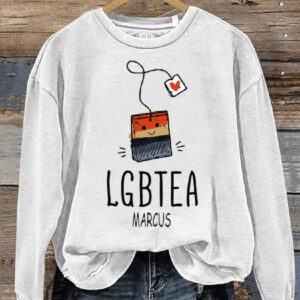 LGBTEA Marcus Print Casual Sweatshirt1