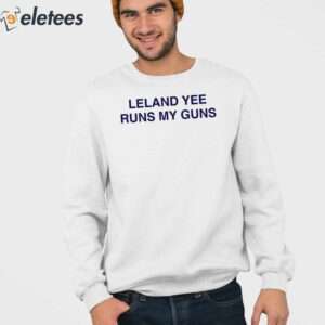 Leland Yee Runs My Guns Shirt 4