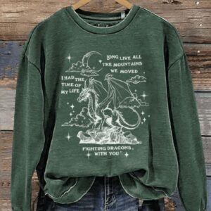 Long Live Speak Now I Had The Time Of My Life Fighting Dragons With You Casual Print Sweatshirt2