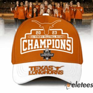 Longhorns 2023 NCAA Womens Volleyball National Champions 3D Cap