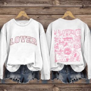 Lover Valentines Day Casual Print Sweatshirt1