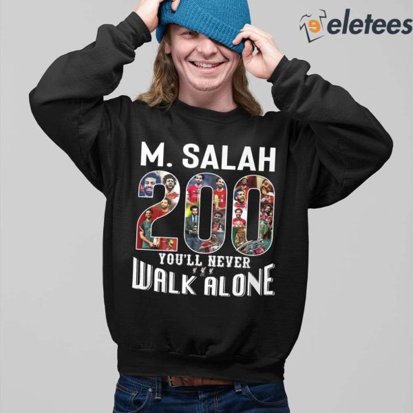 M.Salah 200 You’ll Never Walk Alone Shirt