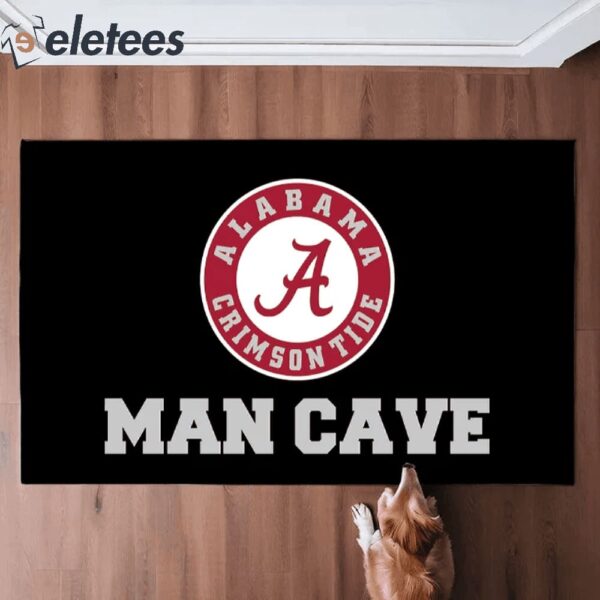 Man Cave Alabama Crimson Tide Doormat