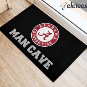 Man Cave Alabama Crimson Tide Doormat2