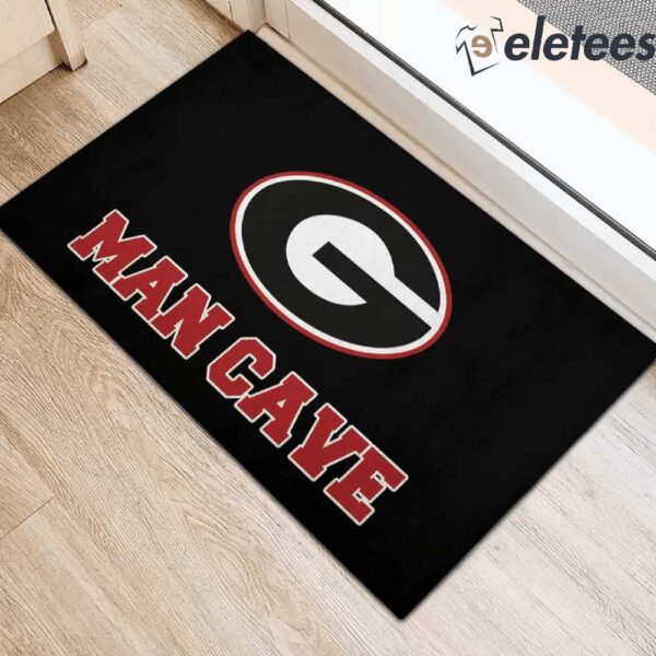 Man Cave Georgia Bulldogs Doormat