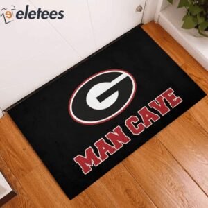 Man Cave Georgia Bulldogs Doormat2