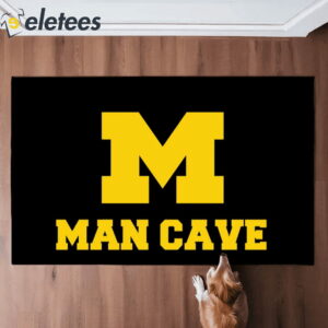 Man Cave Michigan Wolverines Doormat