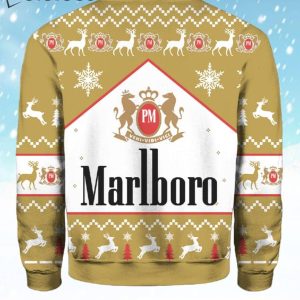 Marlboro Gold Ugly Christmas Sweater 2