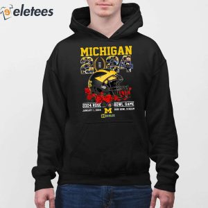 Michigan 2024 Rose Bowl Game Shirt 4 1
