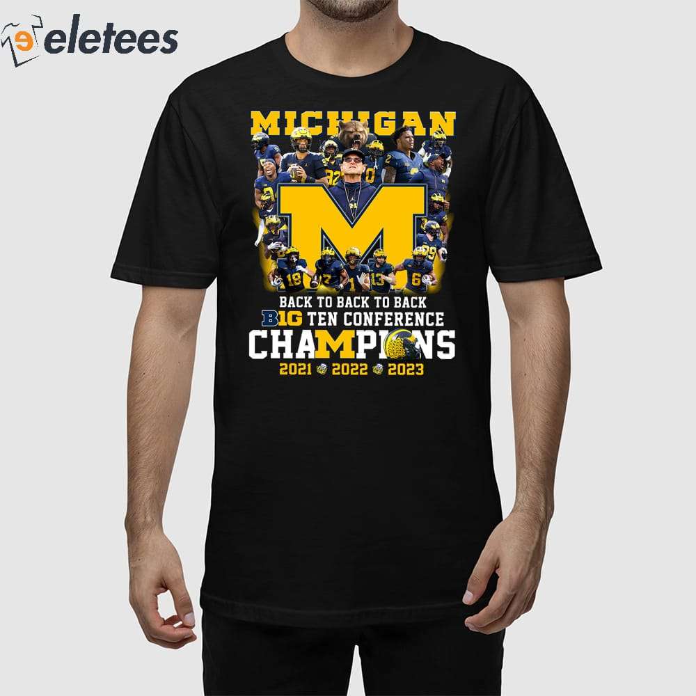 Big ten best sale championship t shirts