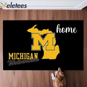 Michigan State Home Doormat