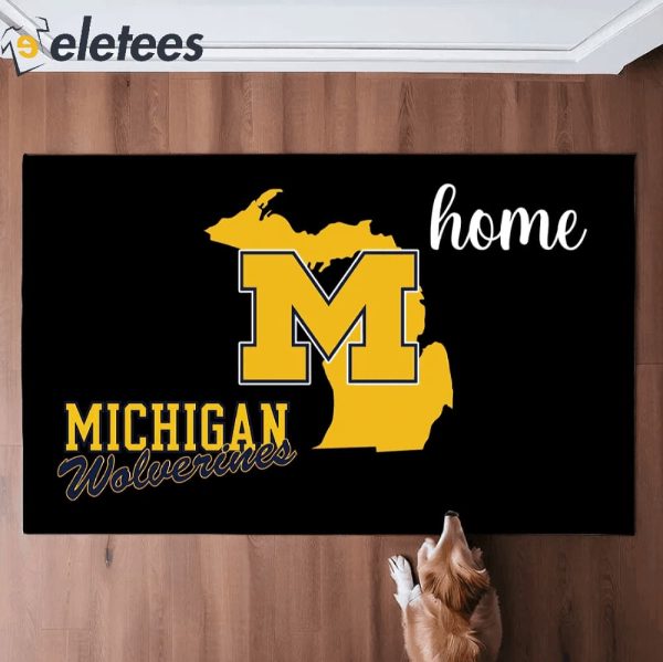 Michigan State Home Doormat