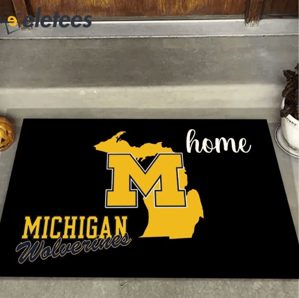 Michigan State Home Doormat