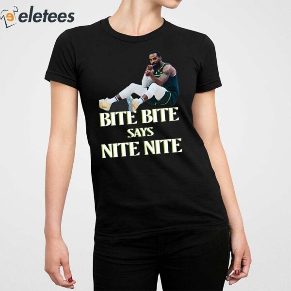 Mike Conley Bite Bite Says Nite Nite Shirt