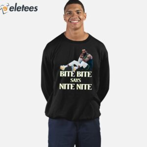 Mike Conley Bite Bite Says Nite Nite Shirt 3