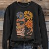 Neurodivergent Mental Health Casual Print Sweatshirt