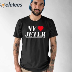 New York Loves Jeter Shirt 1