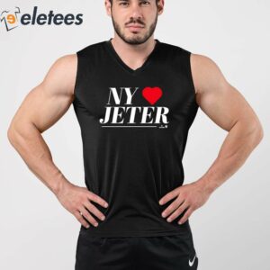 New York Loves Jeter Shirt 4