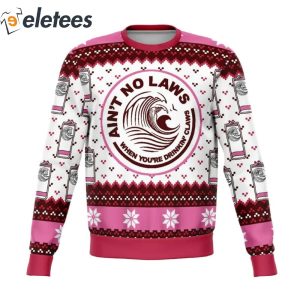 Ugly sweater white discount claw