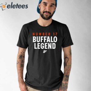 Number 17 Buffalo Legend Shirt 1