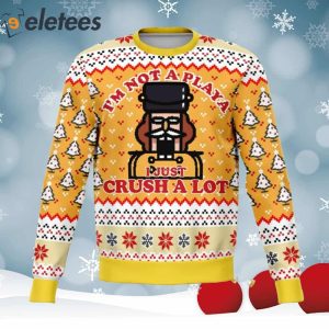 Nutcracker Playa Funny Knitted Ugly Christmas Sweater