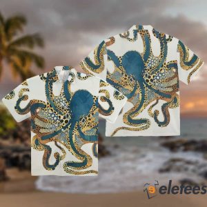 Ocean Octopus Hawaiian Shirt 2