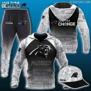 Panthers Inspire Change Hoodie Joggers Combo