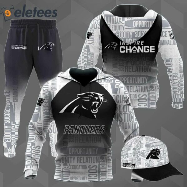 Panthers Inspire Change Hoodie Joggers Combo