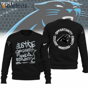Panthers Justice Opportunity Equity Freedom Hoodie2