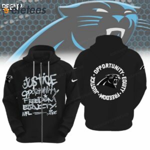 Panthers Justice Opportunity Equity Freedom Hoodie3