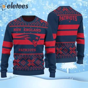 Patriots Football Christmas Ugly Sweater