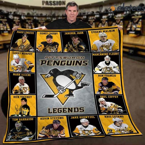 Penguins Legends Blanket