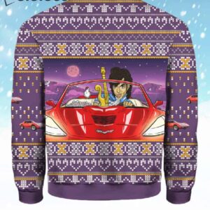 Prince Little Red Ugly Christmas Sweater 2