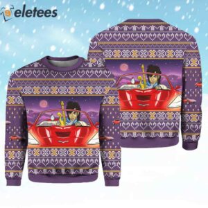Prince Little Red Ugly Christmas Sweater 3