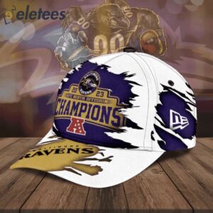 Ravens 2023 AFC North Division Champions Cap1