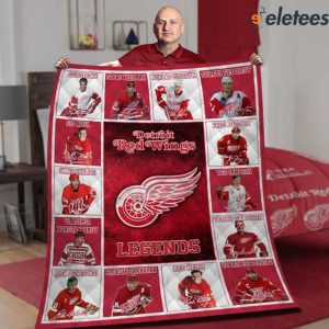 Red Wings Legends Blanket 2